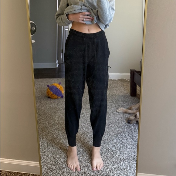 Nike Pants - Nike Black Sweatpants with White Logo Tag